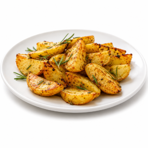 Запеченный картофель с розмарином и чесноком